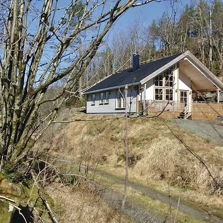 Three-bedroom Holiday Farsund With Lake View 06 Дом отдыха Feda